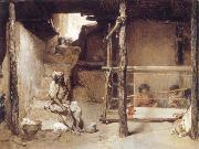 Gustave Guillaumet, Weavers at Bou-Saada